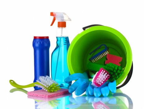 Professional office cleaners working in an NW6 workplace