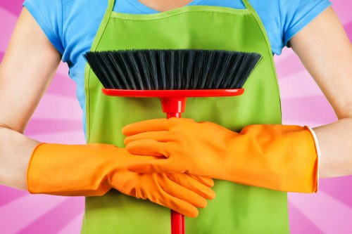 End of tenancy cleaning service in NW6 living room