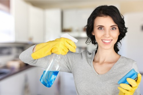 Commercial cleaners in Nw6 maintaining a tidy office space