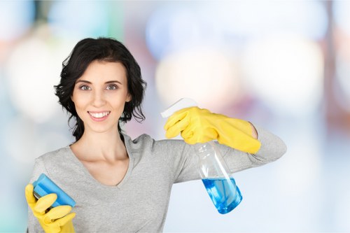 Cleaning service for apartment block corridors and landings in NW6