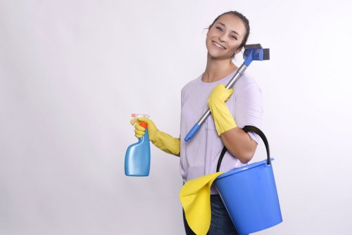 Commercial storefront benefiting from window cleaning in NW6
