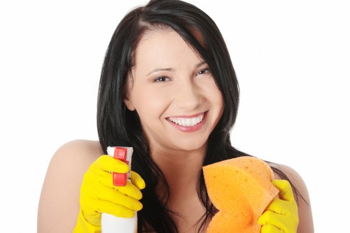 Sweeping and mopping shared stairwell cleaning in NW6